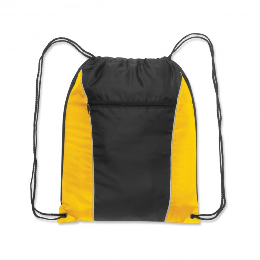 Elwood Drawstring Backpacks YELLOW